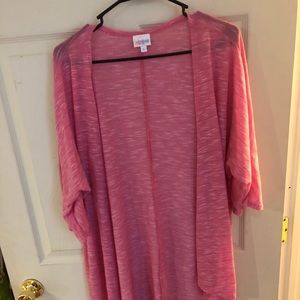 Pink LuLaRoe Lindsey size small